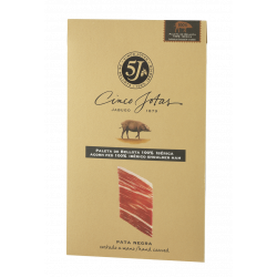 Sliced Bellota 5 Jotas Iberian Ham Shoulder 80 g Pata Negra Iberian Bellota Ham Hams 5 jotas