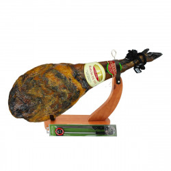100% Iberian Acorn-fed Ham Shoulder with ham holder and knife D.O. Dehesa de Extremadura Baron de Ley