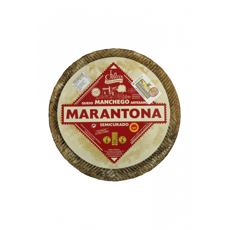Marantona DO Semi-Cured Manchego Cheese 3 Kg
