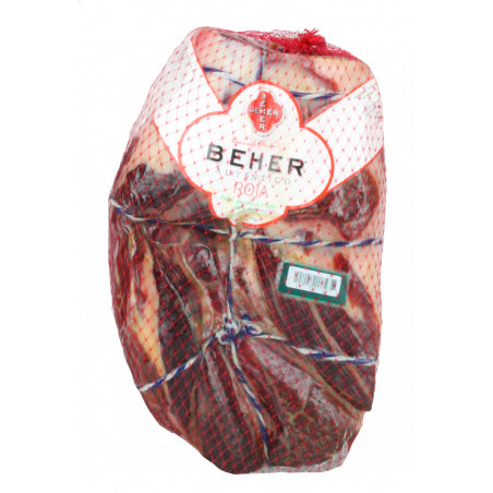100 % Iberian Cebo de Campo Shoulder Beher punainen etiketti